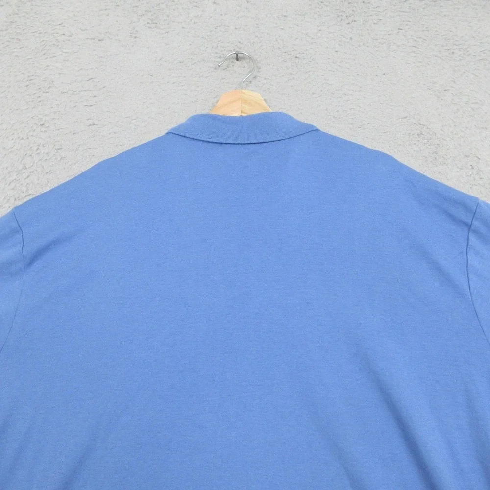 Polo Ralph Lauren Polo Shirt Mens 2XB Big Tall Blue Classic Cotton Flesh Pony